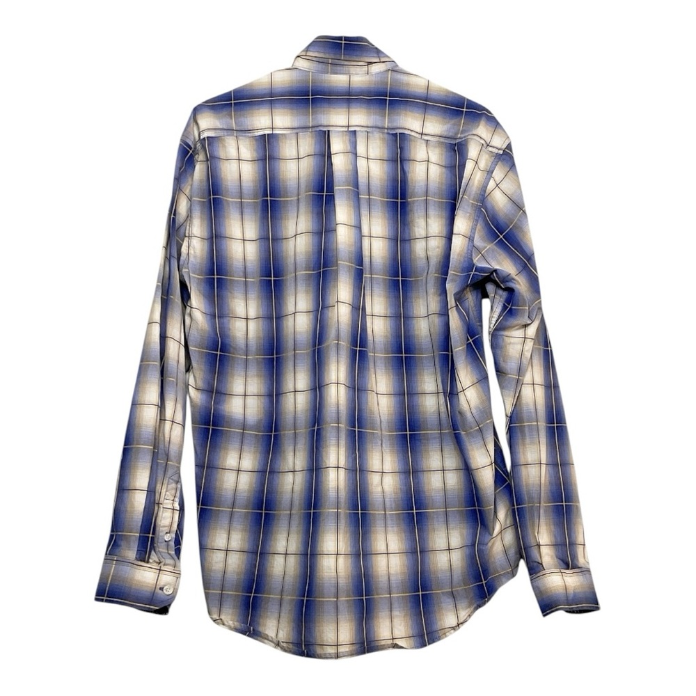 Men’s Stetson long sleeve, striped button-up, size medium - Picture 2 of 3